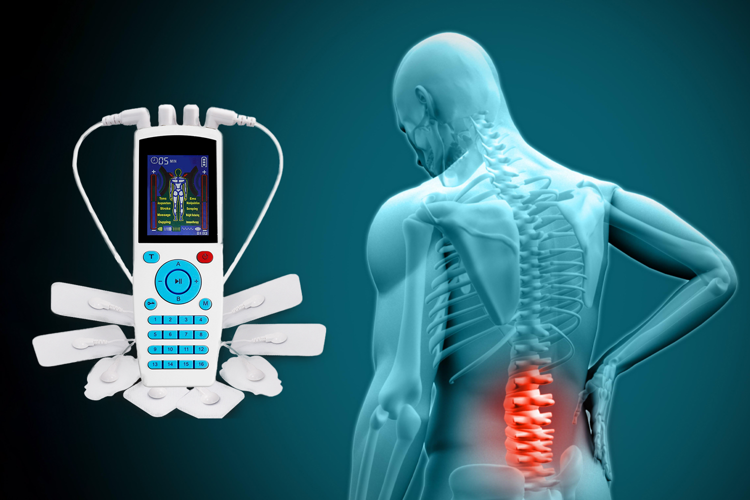 Миостимулятор для спины, шеи и суставов