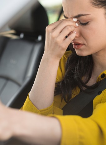 Что делать если укачивает в машине