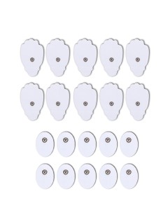 Электроды для миостимулятора EMS-110PL 7х4/4х3 см, 20 шт, универсальные