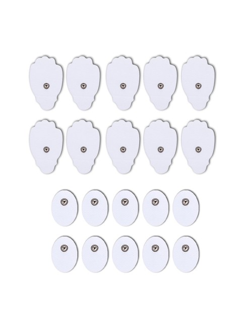 Электроды для миостимулятора EMS-110PL 7х4/4х3 см, 20 шт, универсальные