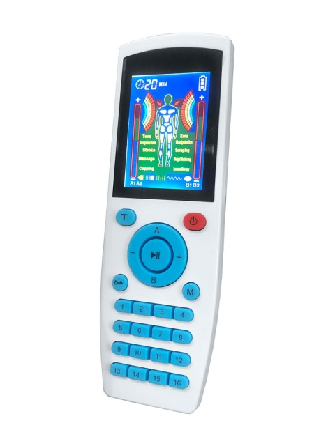 Массажер миостимулятор для тела FORTENGO EMS-200 4 канала, 16 программ, EMS/TENS, белый