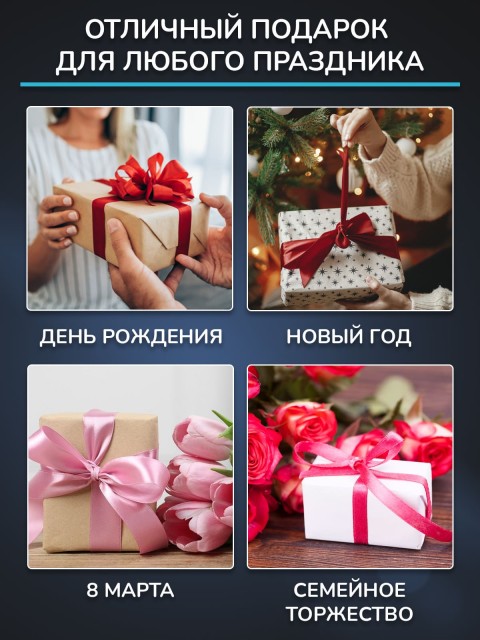 Фен для волос профессиональный FORTENGO SILVER STREAM D8 1600 Вт, с ионизацией, серый