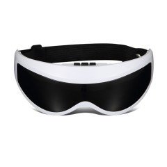 Очки массажер для глаз FORTENGO MSG-007 с вибрацией и магнитами, белые