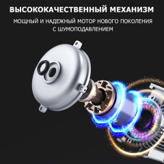 Массажер для шеи электрический, роликовый FORTENGO MSG-034 с ИК прогревом, черный