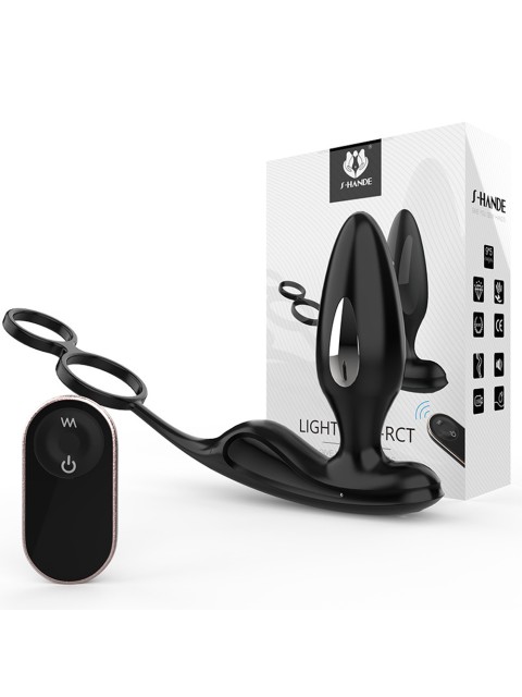 Массажер простаты FORTENGO Urologic с вибрацией и EMS технологией, черный