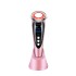 Массажер для RF лифтинга и подтяжки лица FORTENGO MPF-10 микротоковый, с LED технологией, розовый