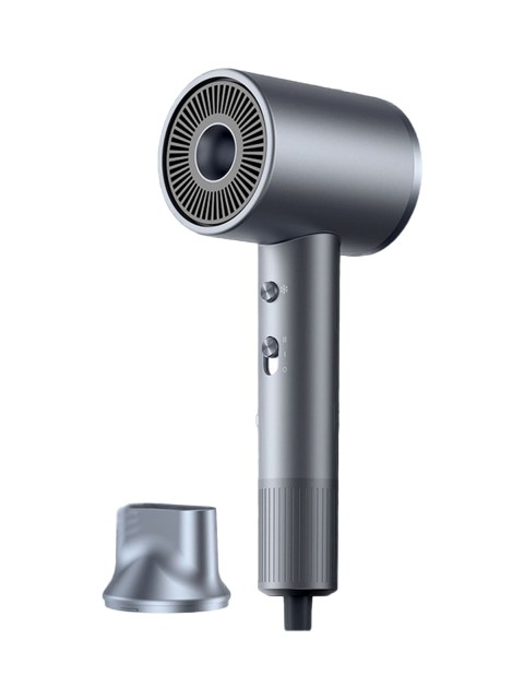 Фен для волос FORTENGO AIR STREAM D1 1400 Вт, с ионизацией, серый