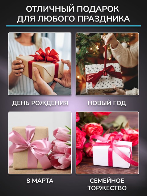 Фен для волос FORTENGO AIR STREAM D1 1400 Вт, с ионизацией, серый