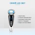 Массажер для RF лифтинга и подтяжки лица FORTENGO MPF-10 микротоковый, с LED технологией, белый