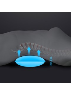 Массажер для спины электрический FORTENGO MSG-018, TENS/EMS, ИК прогрев, магнитотерапия, черный