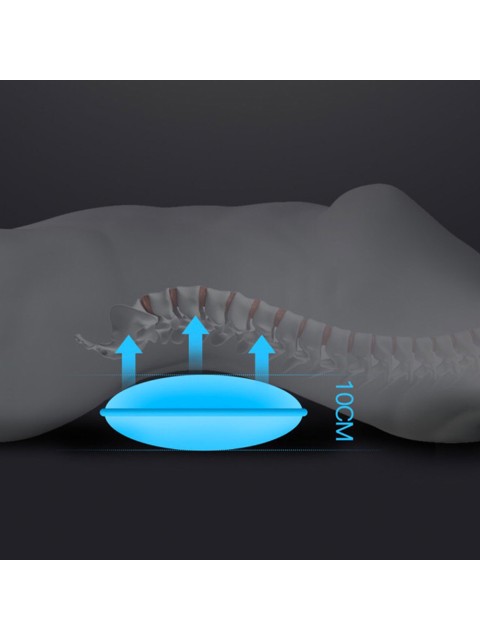 Массажер для спины электрический FORTENGO MSG-018, TENS/EMS, ИК прогрев, магнитотерапия, черный