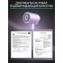 Фен для волос FORTENGO AIR STREAM D1 1400 Вт, с ионизацией, сиреневый