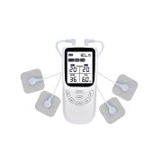 Массажер миостимулятор для тела FORTENGO EMS-130 2 канала, 36 программ, EMS/TENS, белый