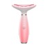 Микротоковый лифтинг массажер для лица FORTENGO MPF-11, с EMS и LED технологией, розовый