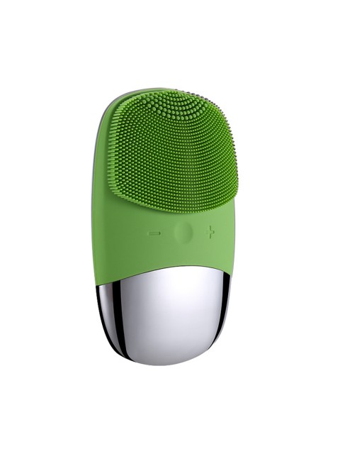 Смарт-щетка для чистки кожи лица FORTENGO MPF-12 электрическая, с вибромассажем, розовая