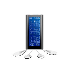 Массажер миостимулятор для тела FORTENGO EMS-450 2 канала, 36 программ, EMS/TENS, черный