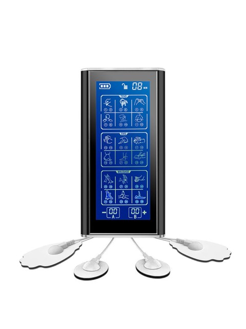 Массажер миостимулятор для тела FORTENGO EMS-450 2 канала, 36 программ, EMS/TENS, черный