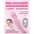 Массажер для подтяжки овала лица FORTENGO MPF-13 микротоковый, EMS, розовый