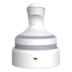 Массажер для головы FORTENGO MSG-015 электрический, роликовый, с 3D технологией, серый