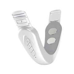 Массажер для подтяжки овала лица FORTENGO MPF-13 микротоковый, EMS, белый