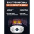 Пояс миостимулятор для тренировки пресса и похудения FORTENGO EMS-060, 12 программ, EMS, 140 см, черный