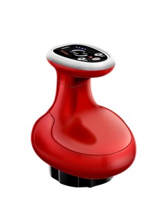 Массажер для тела антицеллюлитный FORTENGO KZ0558 с ИК прогревом, красный