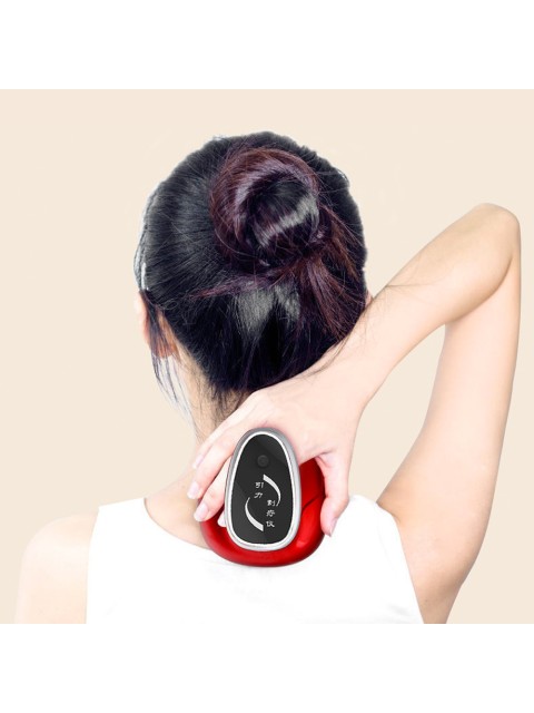 Массажер для тела антицеллюлитный FORTENGO KZ0558 с ИК прогревом, красный