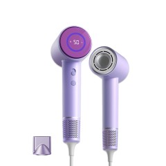 Фен для волос профессиональный FORTENGO SILVER STREAM D3 1600 Вт, с ионизацией, сиреневый